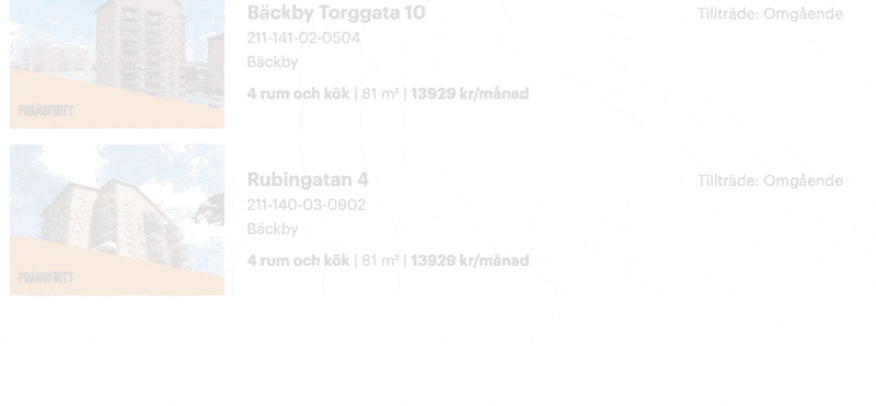 Scrolling through apartments for lease